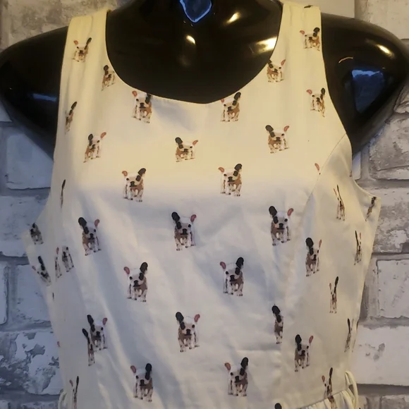 French bulldog summer dress sz small - Picture 2 of 9